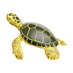 Safari ltd S201329 Green Sea Turtle Baby Фигура Коричневый Yellow / Green From 3 Years 