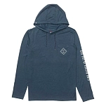 Salty crew 20135565-pilblu-xl Футболка с длинным рукавом от высыпаний Tippet hood tech Pilot Blue 30x25x2