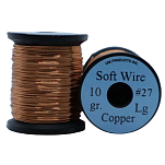 Uni products ZSWLNC-UNIT линия Soft Tinsel Wire Large  Natural Copper 0.406 mm