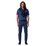 North sails 692440-0787-XXL Поло с короткими рукавами Logo 692440 Голубой Dark Denim 2XL