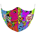 Otso FM-CHWA20-ULXL Chupachups Маска для лица Многоцветный Warhool L-XL