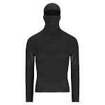 Q36.5 Q083P.2.L-XL Базовый слой с длинным рукавом 5 Plus Hoodie Black L-XL
