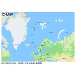C-map M-EN-Y300-MS Северное море и Дания Nautica л диаграмма Multicolor