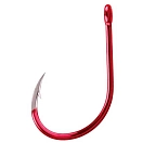 Купить BKK AKBP2171 Однобородный крючок с бородкой Octopus Beak Straight Eye Red 6/0 7ft.ru в интернет магазине Семь Футов