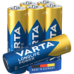 Varta 4906121446 Power AA Щелочная батарея 6 единицы Голубой Blue