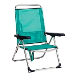 Alco 672ALF-0030 стул Multiple Aluminum Beach With Low Backup Handles Зеленый Green