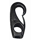 Купить Plastimo 44035 Polyamide Eye Зажим-Крючок Черный Black 6 mm  7ft.ru в интернет магазине Семь Футов