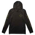 Salty crew 20135323-CHAR-S Футболка с длинным рукавом от высыпаний Tippet Charcoal / Charcoal S
