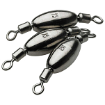 Kinetic F621-007-094 Weighted Вертлюги 3 единицы Черный Black 7 g 