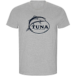Kruskis CA66900258C065 Футболка с коротким рукавом Tuna Fishing Club ECO Серый Heather Grey M