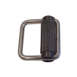 Marine town 811451 Самоблокирующаяся пряжка Серебристый Silver / Black 50 mm 
