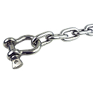 Купить Seachoice 50-44143 Якорная цепь из нержавеющей стали 1.5 m Серебристый Silver 5/16´´  7ft.ru в интернет магазине Семь Футов
