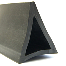 Купить Профиль ПВХ треугольный, чёрный G_041 7ft.ru в интернет магазине Семь Футов