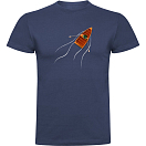 Купить Kruskis CA65500386K202 Футболка с коротким рукавом Rowing Boat Голубой Denim Blue L 7ft.ru в интернет магазине Семь Футов
