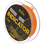 Baetis BAILYR14 Indicator 100 M Нахлыстовая Леска Оранжевый Yellow / Red 0.140 mm 