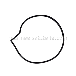 Jabsco 58103-FT99 Кольцевое уплотнение Корпус насосов для моделей до 2010 года