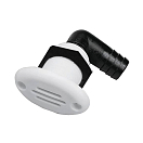 Купить Nuova rade 2323897 Нейлон Изогнутый Oval Вентиляционное отверстие бака White 16 mm  7ft.ru в интернет магазине Семь Футов