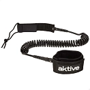 Купить Aktive 62051 Спиральный лиш для сапсерфинга Black 3x8x49 20 cm 7ft.ru в интернет магазине Семь Футов