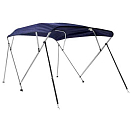 Купить Talamex 95900394 Bimini Top Deluxe 4 Лук тент Голубой Navy Blue 240 x 246-260 x 137 cm  7ft.ru в интернет магазине Семь Футов