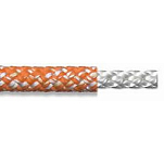 Трос синтетический бело-оранжевый FSE Robline Super Dinghy Sheet 715966 7 мм 50 м