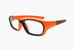 Спортивные очки с диоптриями Demetz Softness R / Orange / Black Colorless Cat.0, softness1401i053