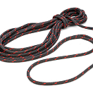 DOCK-FLEX - Швартовочный трос / с проушиной / антрацитовый/красный / Веревка-Ø: 10 мм; Длина: 12 м