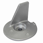 Tecnoseal 2626758 MFS 8-20HP 4T цинковый ребристый анод  Silver 54.7 x 47.8 mm 