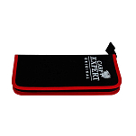 Carp expert 80302305 Кошелек на молнии  Black / Red