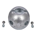 Super marine ANO850 Гайка вала Zinc Анод Серебристый Grey 50 mm