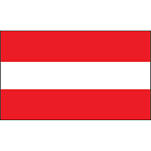 Флаг Австрии гостевой Lalizas 11055 30 х 45 см