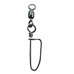 Blue crab BCSNAPSWIVEL200 Вертлюжок с застежкой 4 Единицы Серебристый Grey 200 Lbs