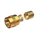 Купить Shakespeare antennas 167-PL259CPG коннектор PL259 UHF VHF Золотистый Bronze 7ft.ru в интернет магазине Семь Футов