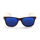 Купить Ocean sunglasses 50001.2 Деревянные поляризованные солнцезащитные очки Beach Brown Dark / Blue 7ft.ru в интернет магазине Семь Футов