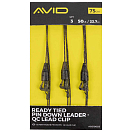 Купить Avid carp A0510003 Ready Pin Down QC Lead Clip Лидер Золотистый Camo 7ft.ru в интернет магазине Семь Футов