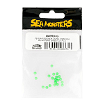 Sea monsters SMPRD3G Round Hard Бусины  Green 3 mm