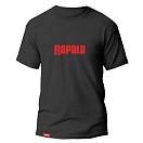 Купить Rapala RA6825002 Футболка с коротким рукавом Logo Черный Black / Red L 7ft.ru в интернет магазине Семь Футов