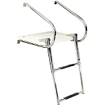 Seachoice 50-71351 Universal Swim Platform Белая  2 Трап/лестница 