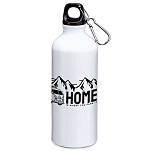 Kruskis MD4049S101K206 Home 800ml Алюминиевая бутылка Бесцветный White