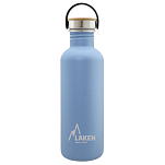 Laken BSB100AZ Basic 1L Крышка из нержавеющей стали и бамбука Голубой Blue