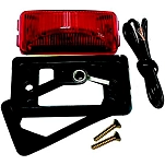 Anderson marine 177-V203BKR Светодиодный боковой габаритный огонь Красный Red / Black