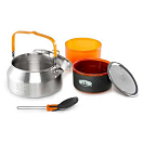 Купить Gsi outdoors 68263 Glacier Чайник Оранжевый  Grey 7ft.ru в интернет магазине Семь Футов