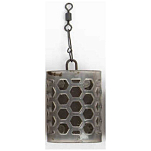 Preston innovations P0050147 Hexmesh Plastic Cage Medium Кормушка фидерная прикормочная Серебристый 40 g