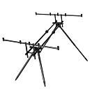 Купить Pro elite baits rp213 Род-под Pro Stable Black 80x14x25 65-105 x 45 x 60-85 cm 7ft.ru в интернет магазине Семь Футов