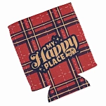 Camco 17-53479 Держатель для банок Happy Place  Red Plaid