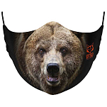 Otso FM-BEF20-ULXL Animals Маска для лица Черный  Bear Face L-XL