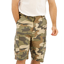 Купить Brandit 2019-107-6XL Шорты BDU Ripstop Коричневый  Light Woodland 6XL 7ft.ru в интернет магазине Семь Футов