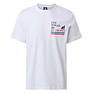 Купить North sails 403546-0101-S Футболка с коротким рукавом Lvdst Белая White S 7ft.ru в интернет магазине Семь Футов