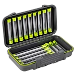 Traper fly 74492-UNIT Коробка для снастей Tubo B Серебристый Black / Smoke 19.6 x 10.6 x 4.2 cm
