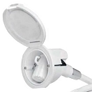 Купить Plastimo 67542 Душ с круглой крышкой  White / Black 7ft.ru в интернет магазине Семь Футов