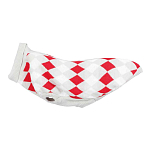Trixie 67805 Pollino Джерси для собак Многоцветный White / Grey / Red 33 cm